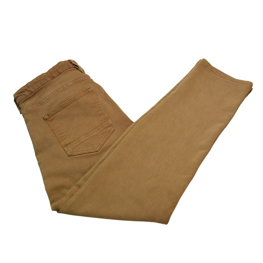The North Face Straight Leg Pants Casual Fall Tan Men's 36 Stretch Cotton Blend